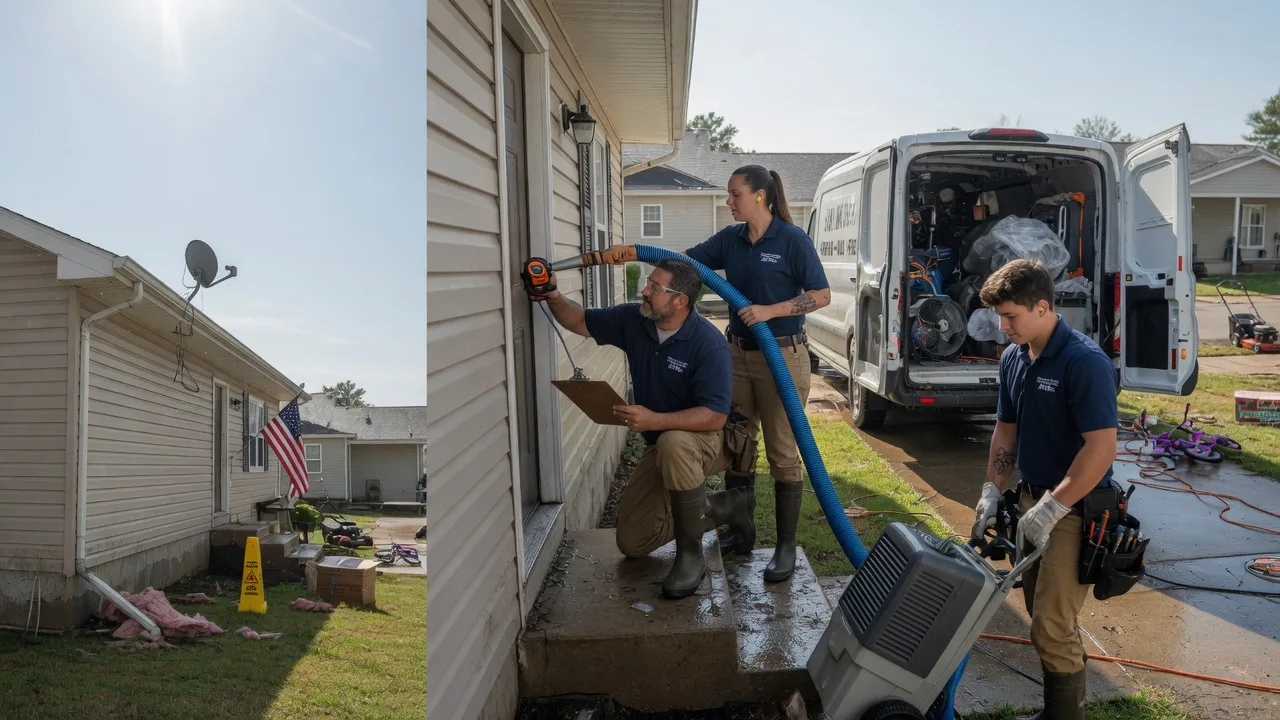 Ceiling Water Damage Restoration in Casco, WI near me